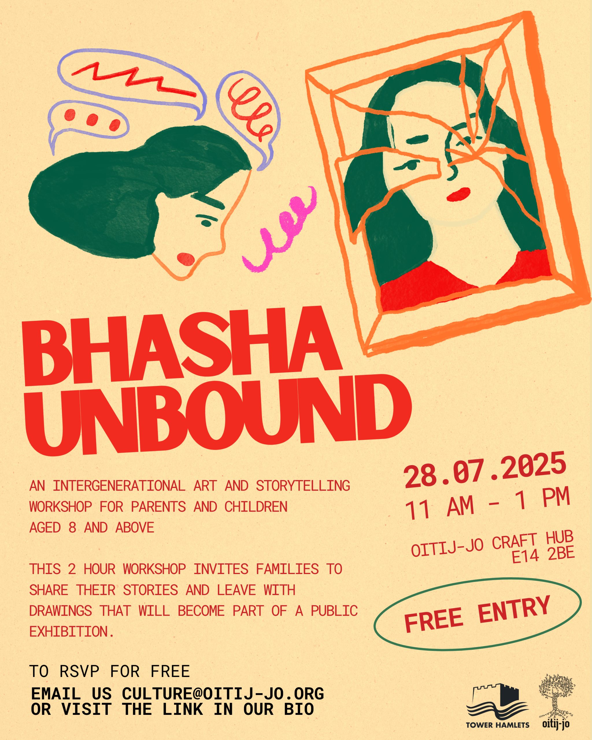Bhasha Unbound: art and storytelling workshop for families