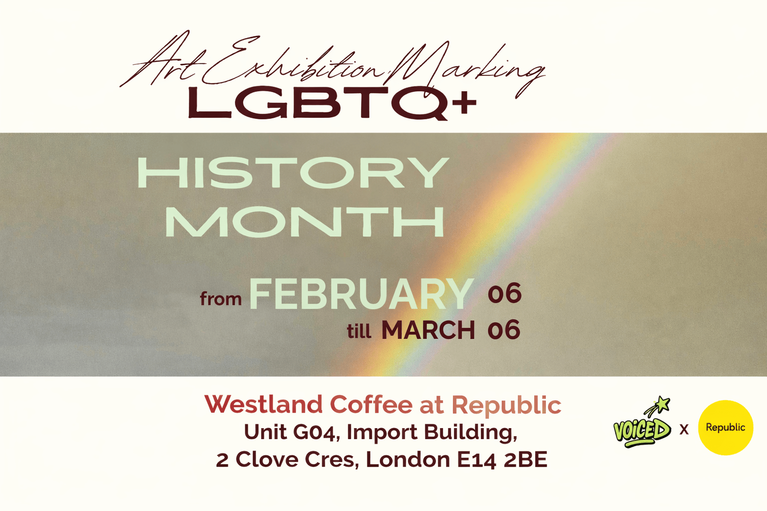 LGBTQ+ History Month — Exhibition
