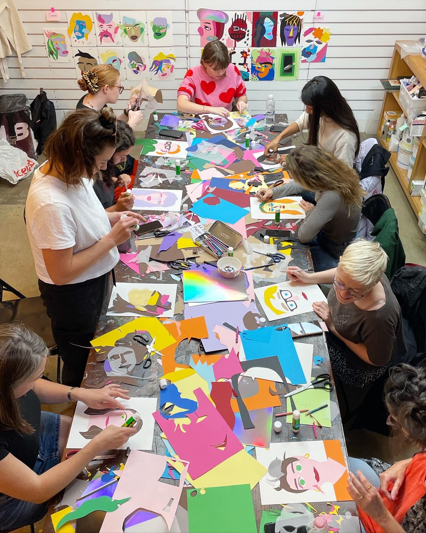 Pride collage workshop