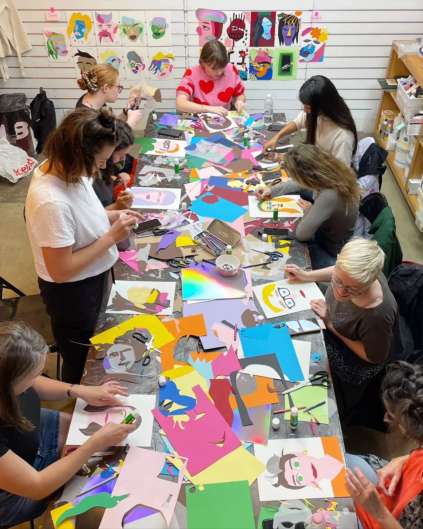 Pride collage workshop