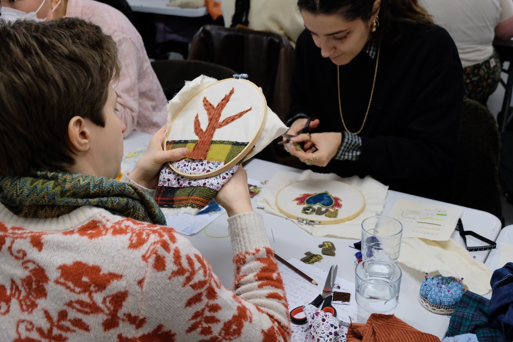 Pride collective textile installation