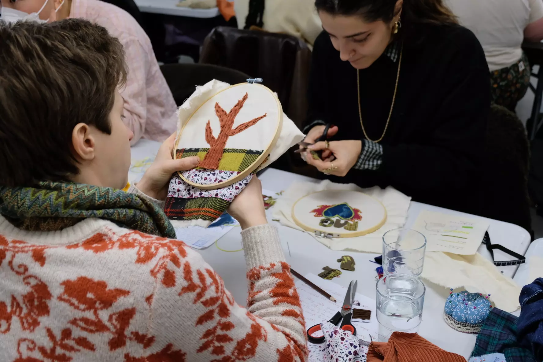 Pride collective textile installation
